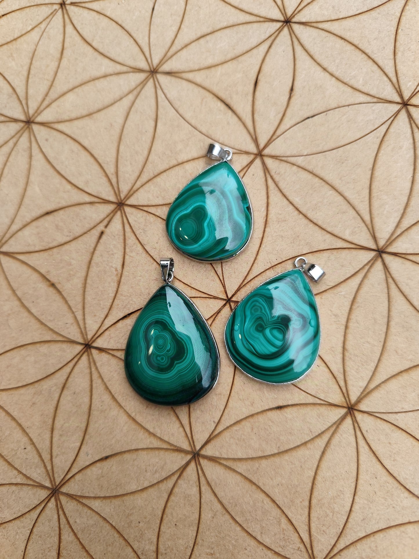 Pendentif Malachite