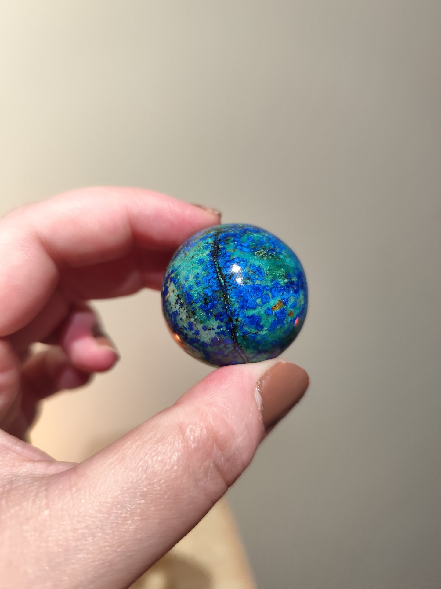 Sphère Azurite Malachite AAA