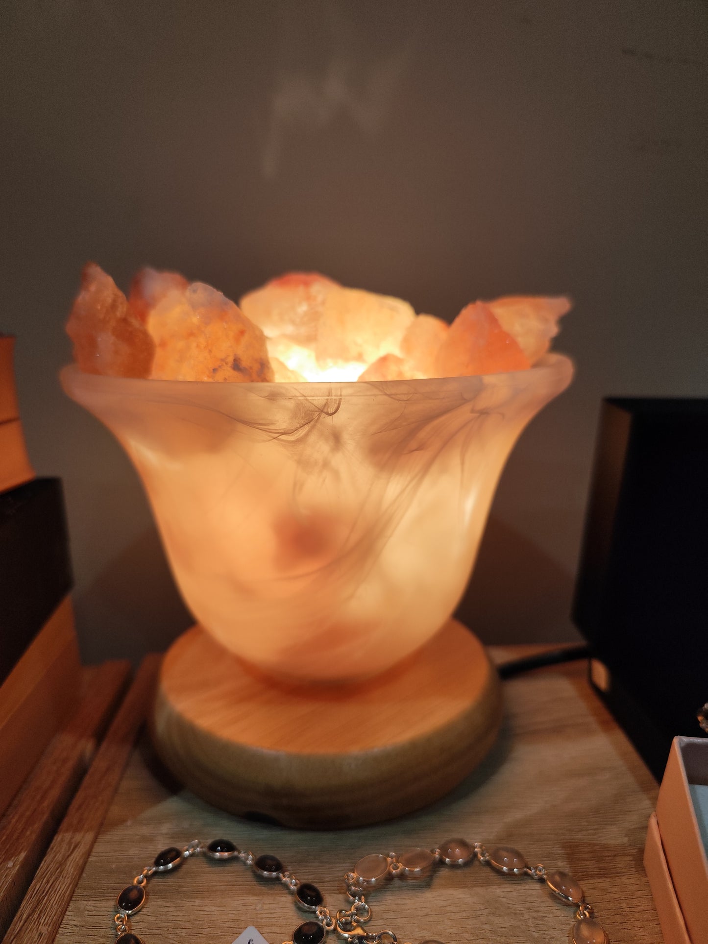 Lampe Cristal et de sel