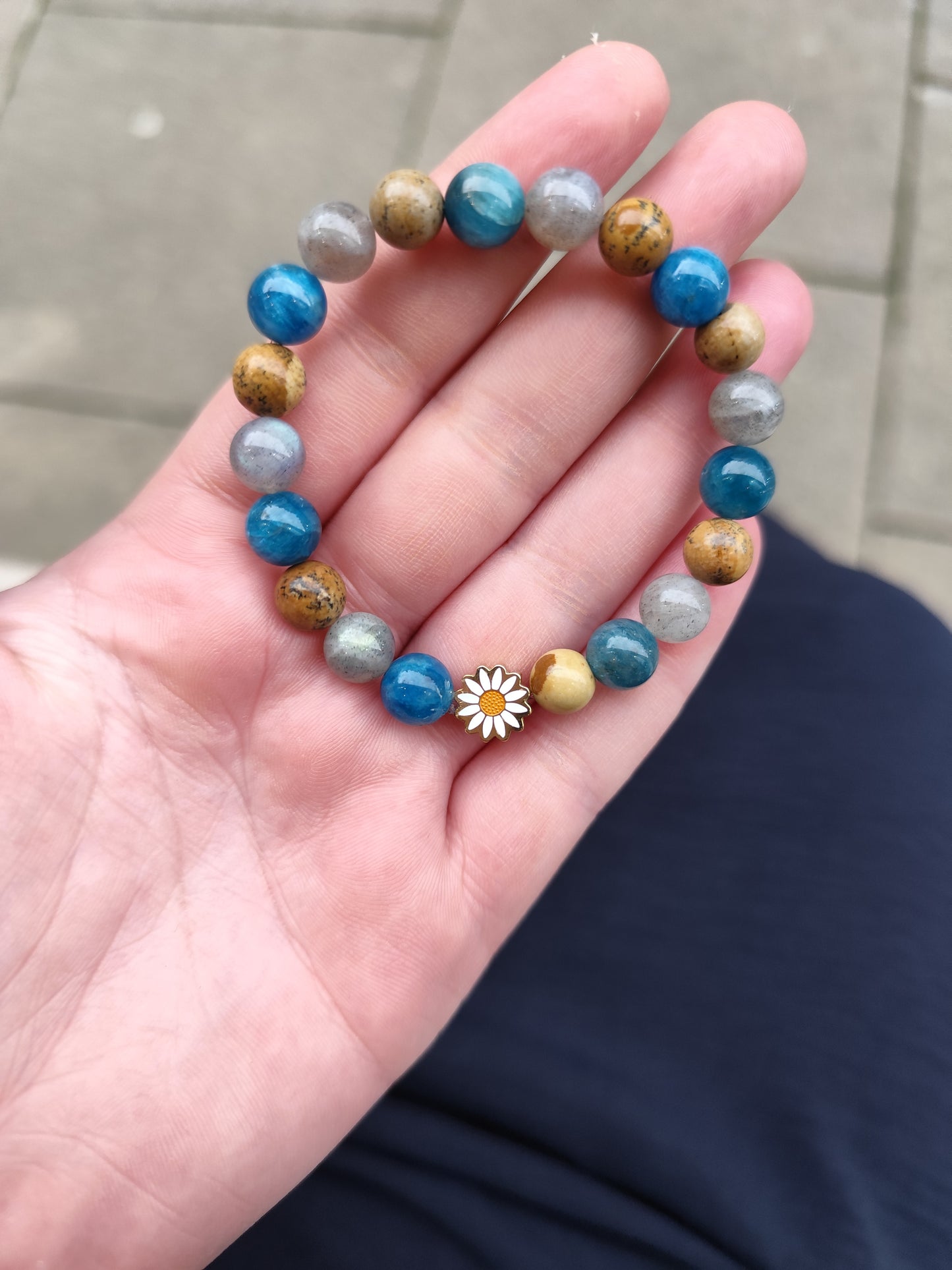 Bracelet hippie " entre Terre et Mer "
