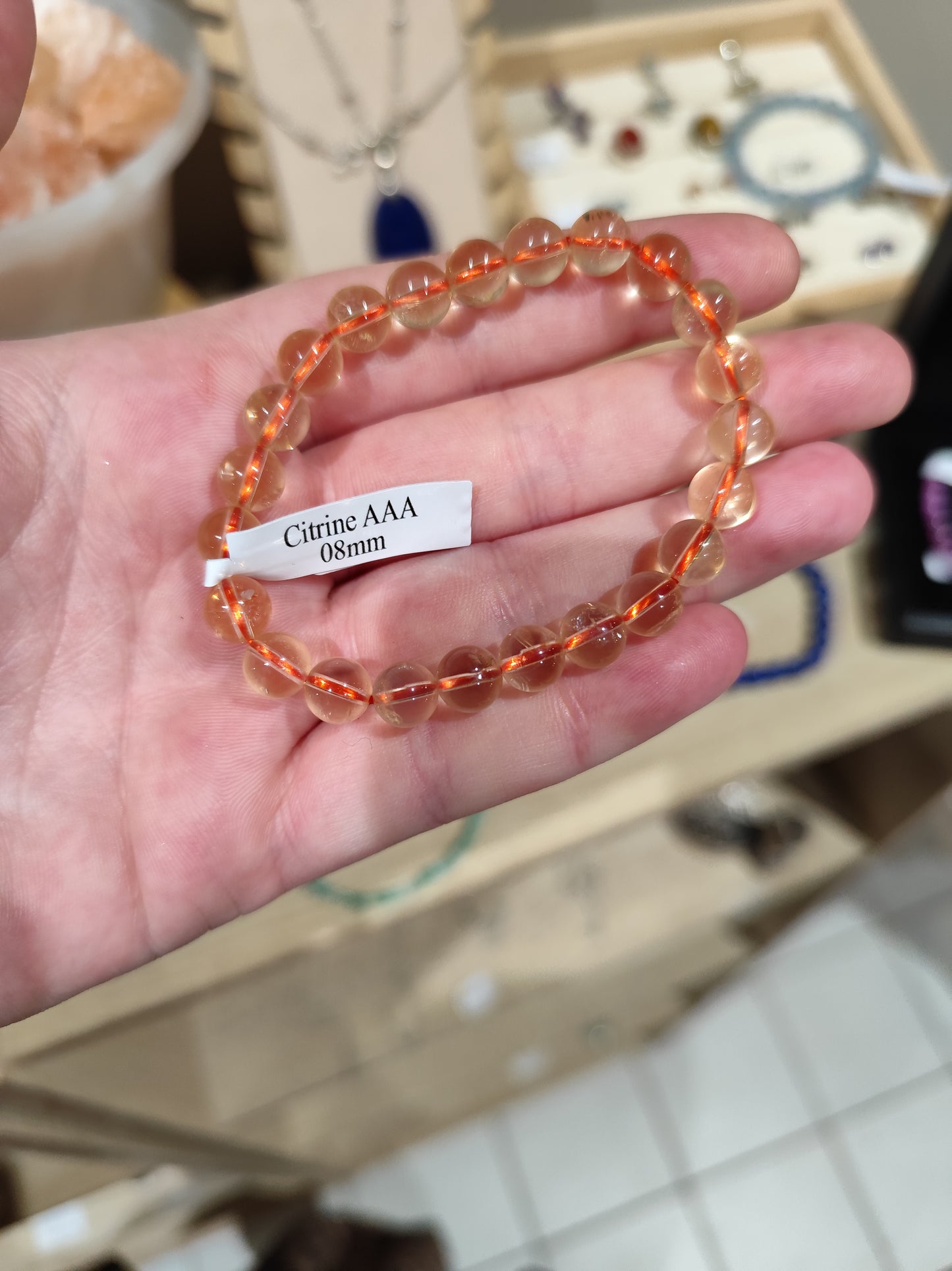 Bracelet Citrine AAA