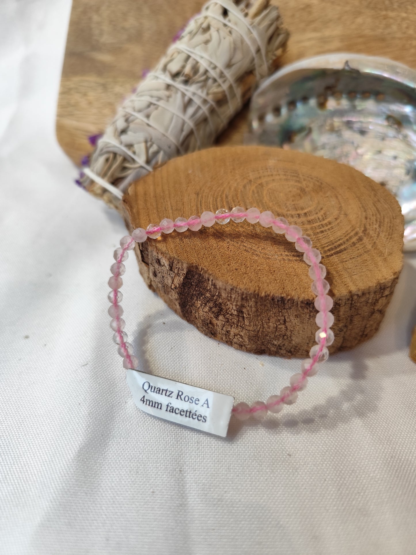 Bracelet Quartz rose