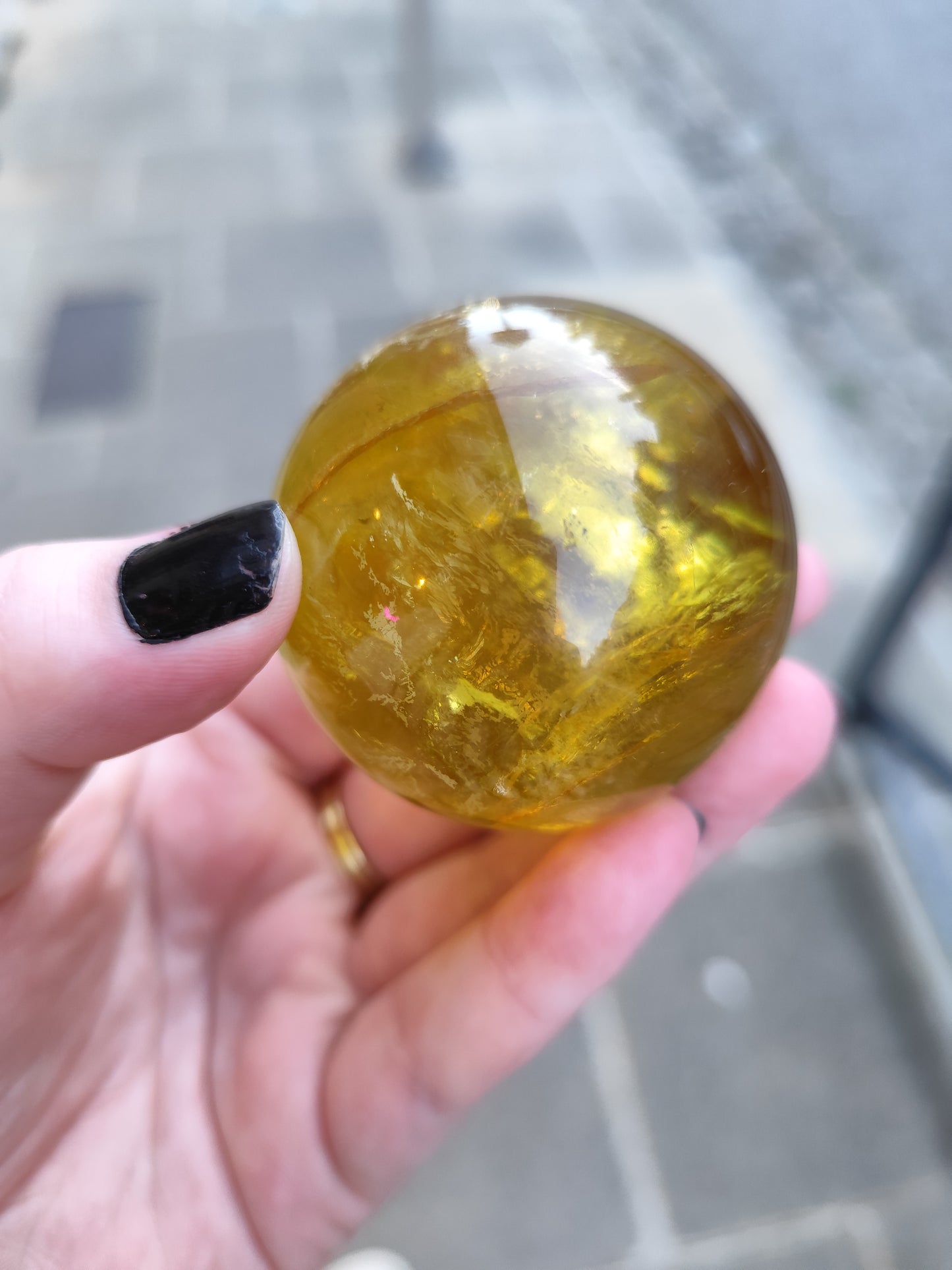 Sphère Citrine AAA