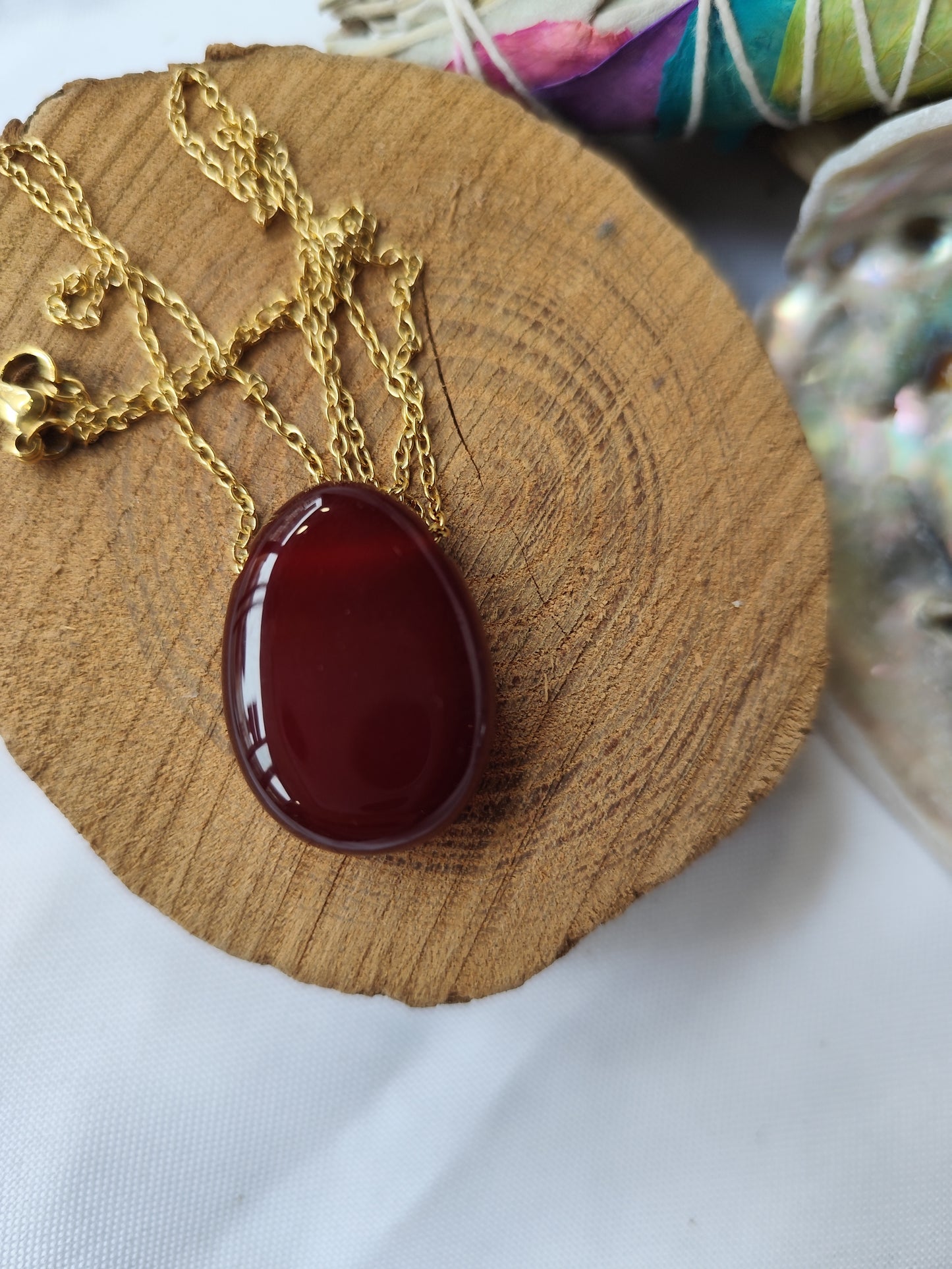 Pendentif Cornaline