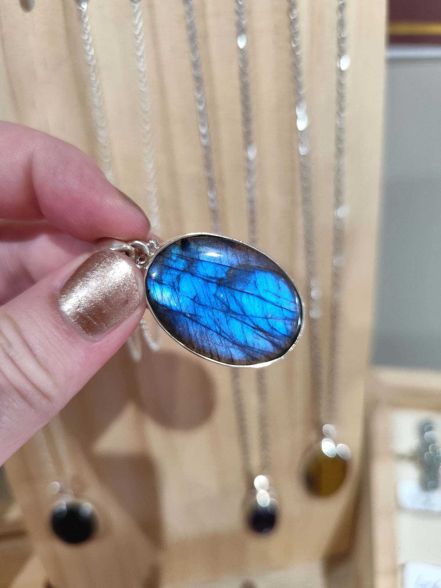 Pendentif Labradorite