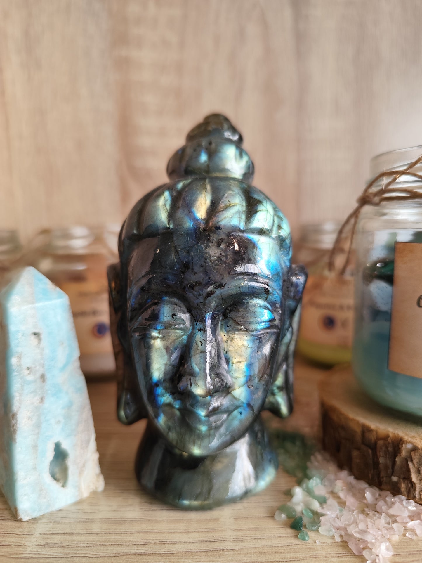 Bouddha Labradorite