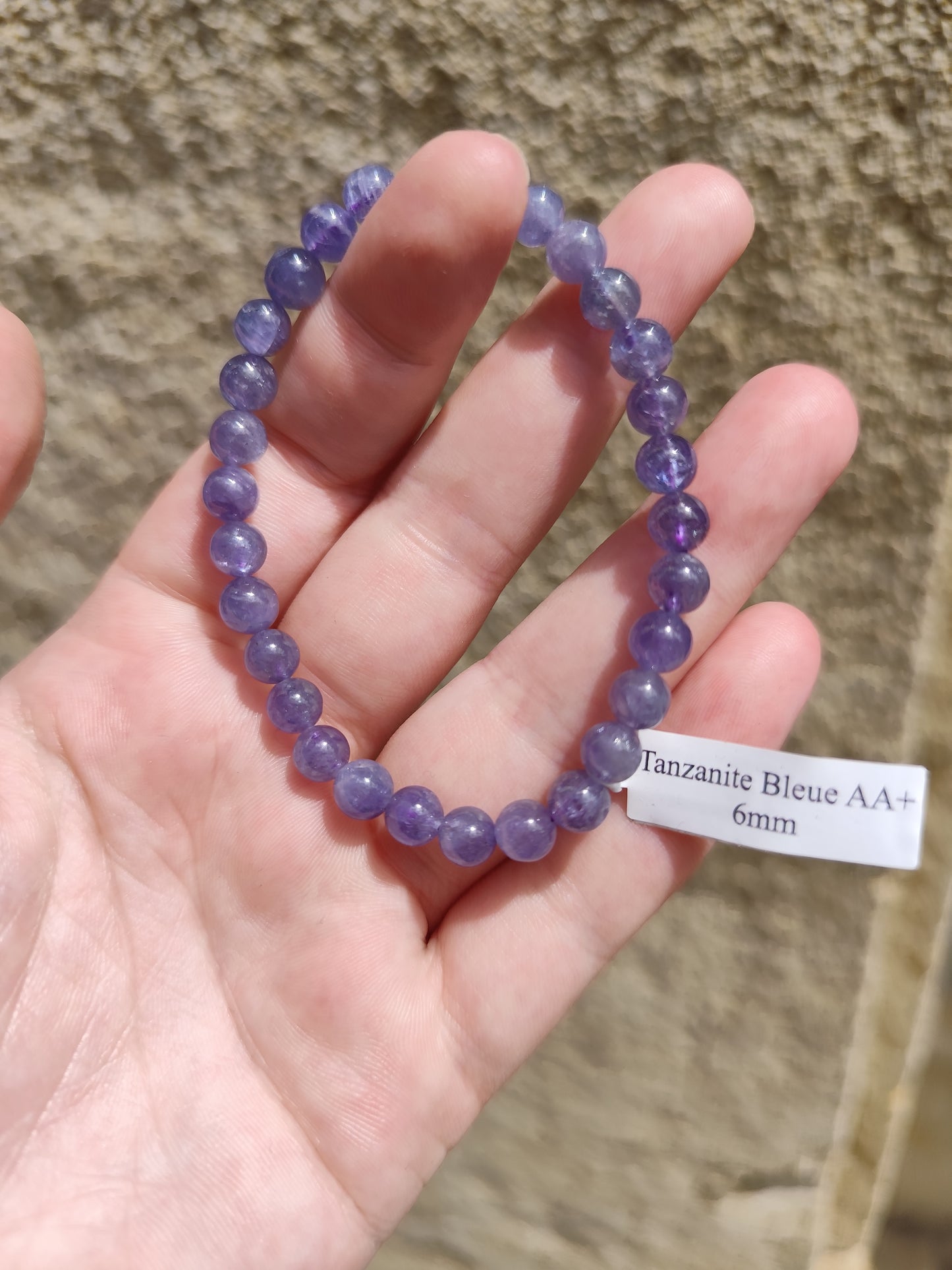 Bracelet Tanzanite AA +