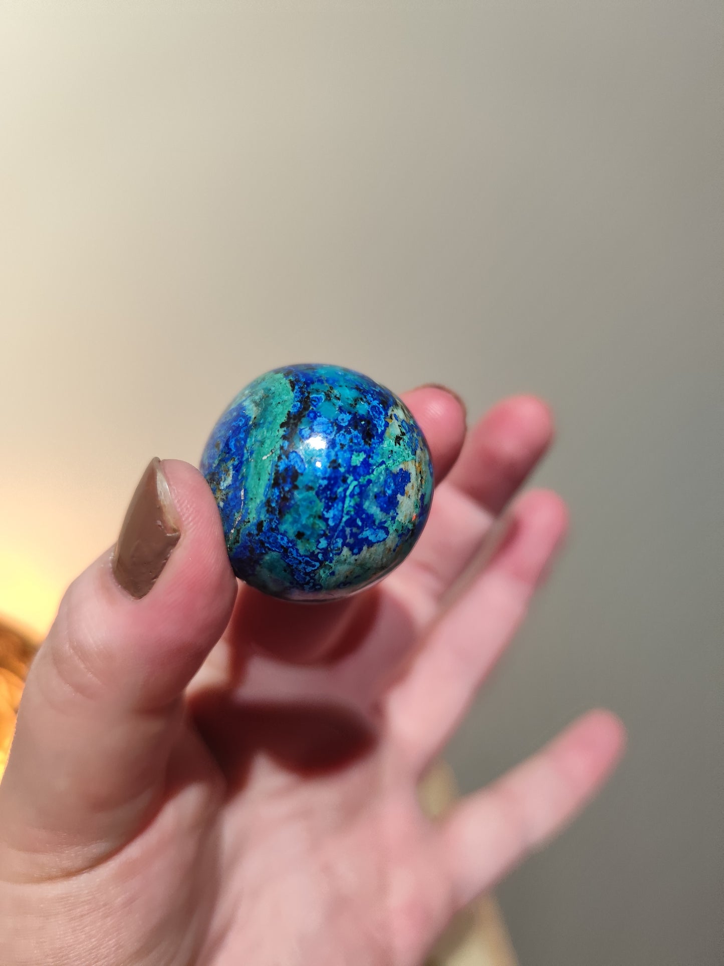 Sphère Azurite Malachite AAA