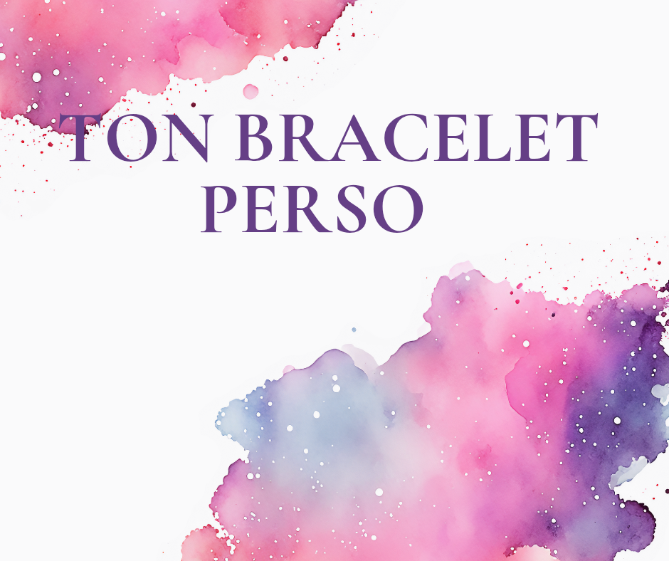 Ton bracelet personnalisé