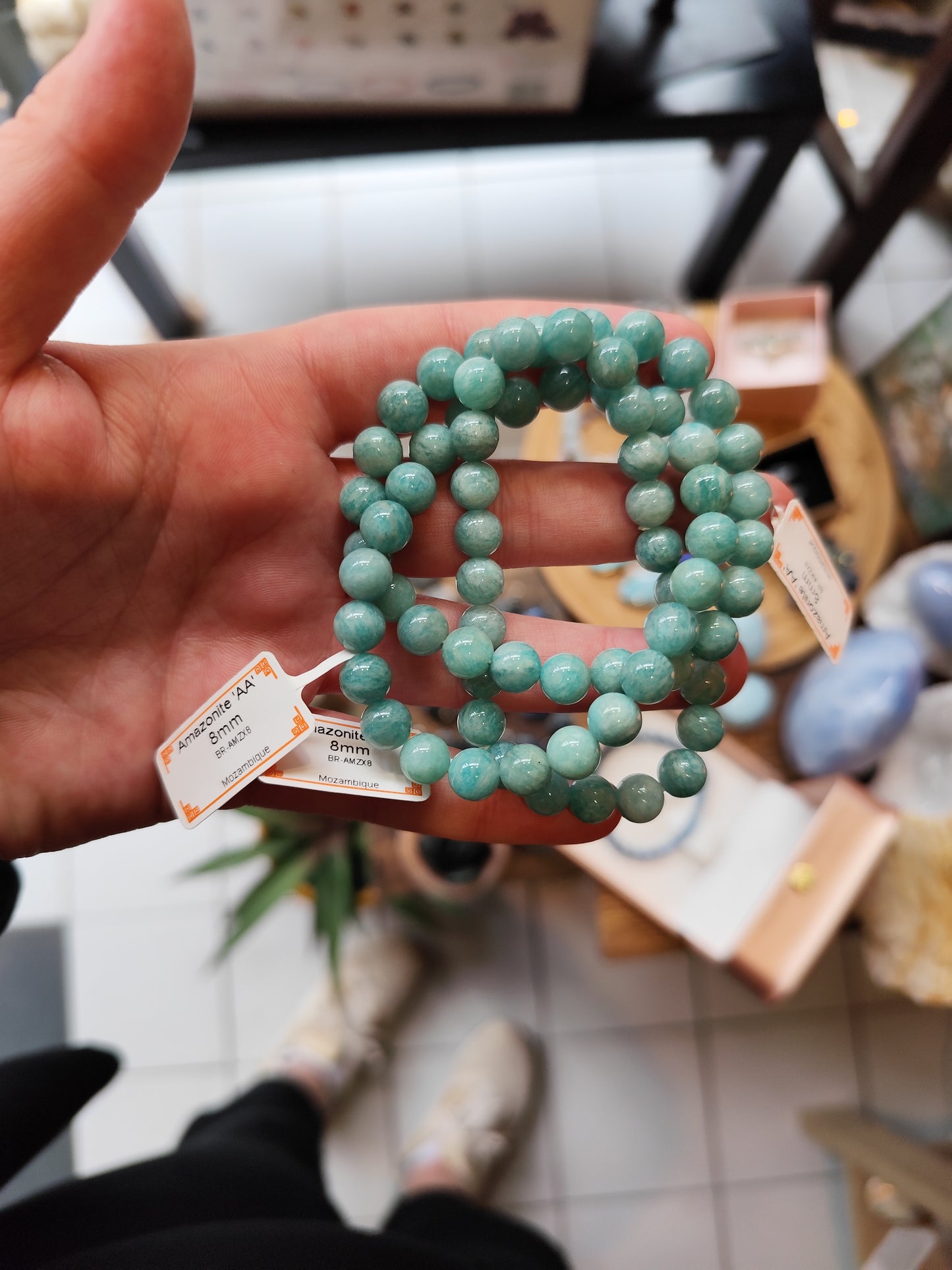 Bracelet Amazonite Pérou