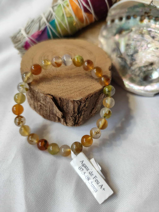 Bracelet Agate de feu