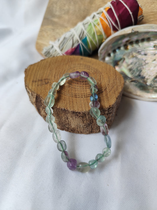 Bracelet grain fluorine