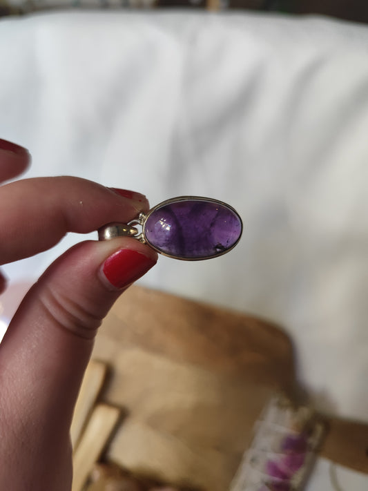Pendentifs Amethyste Argent