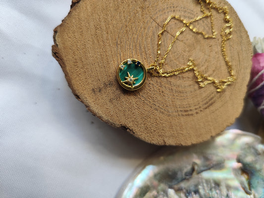 Collier Malachite