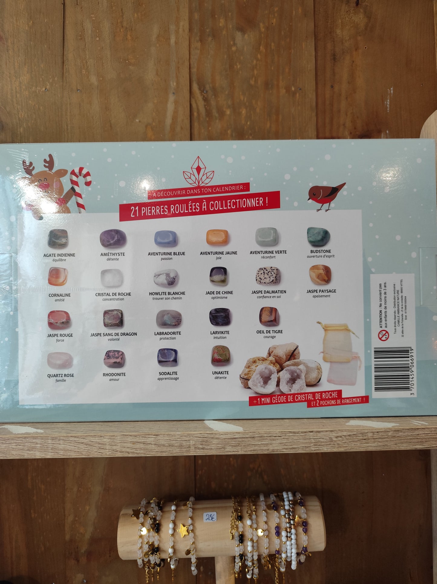 Calendrier de l'avant " mon premier minéraux "