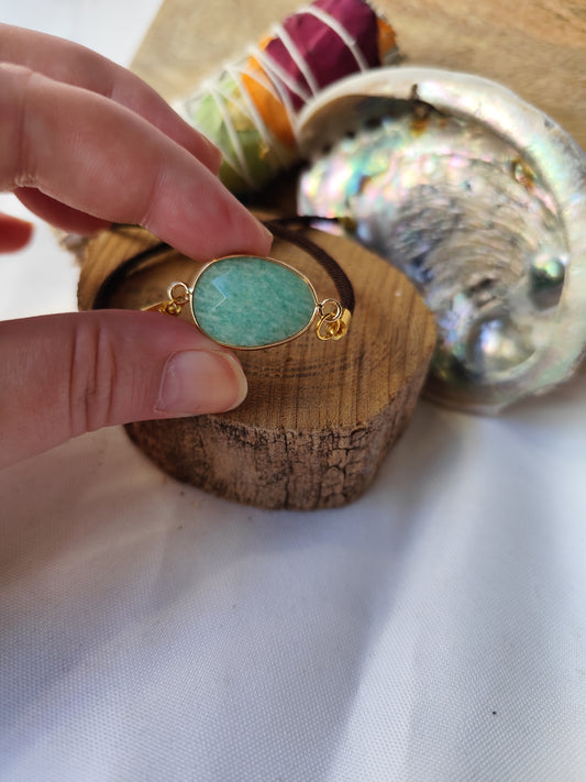 Bracelet Cordon  Amazonite