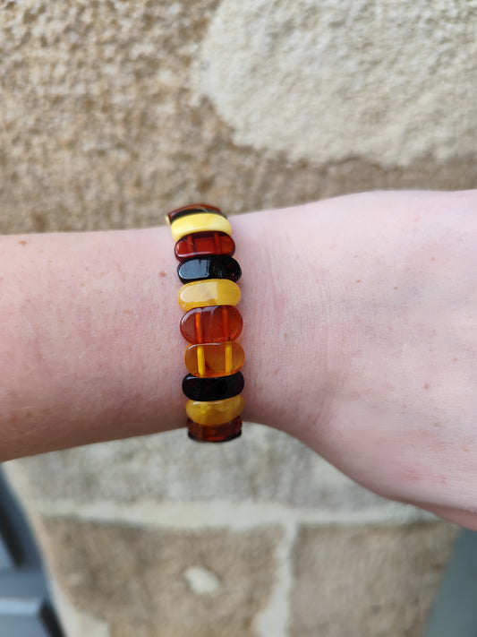 Bracelet Ambre tripe