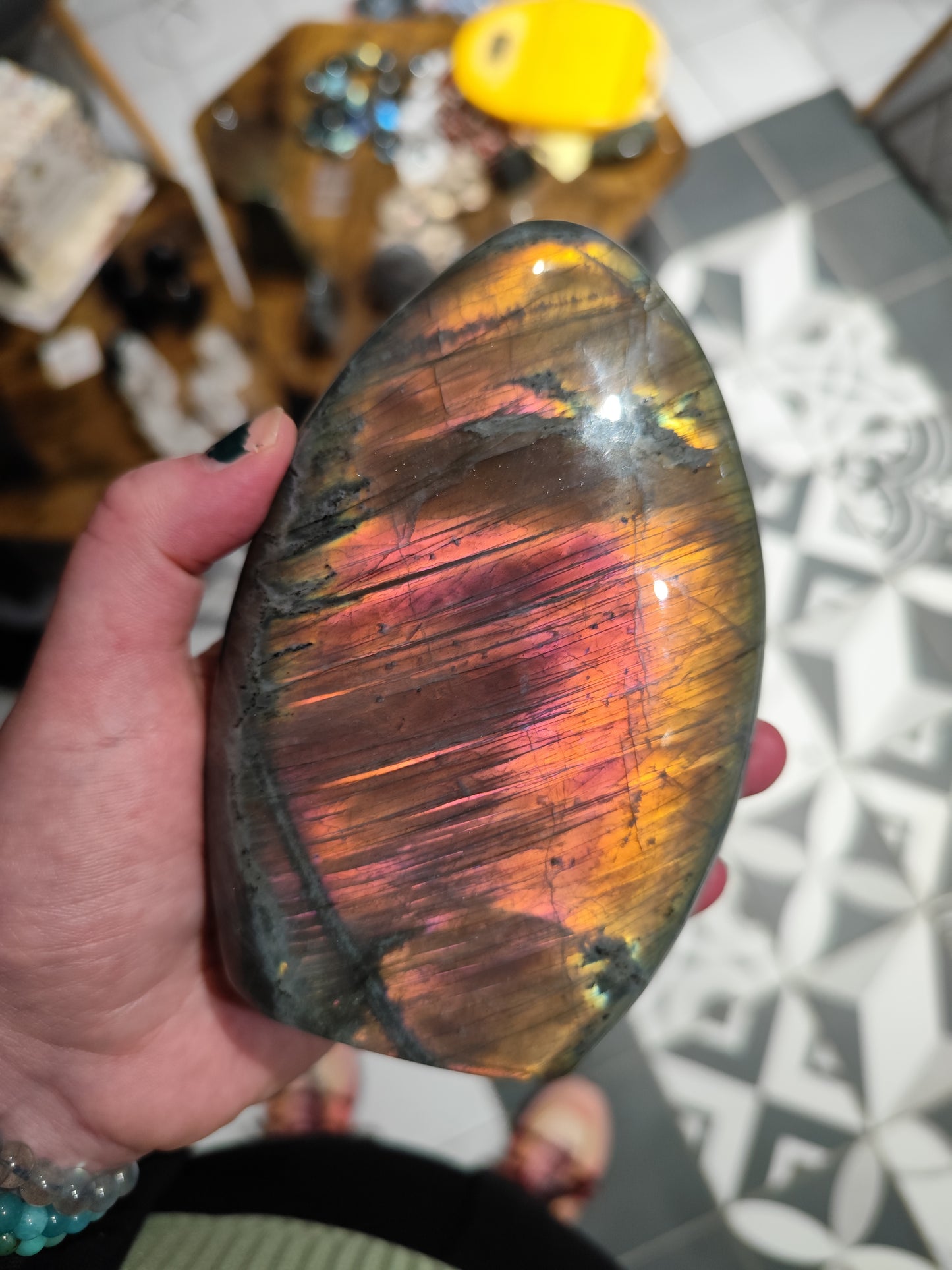 Labradorite Sunset