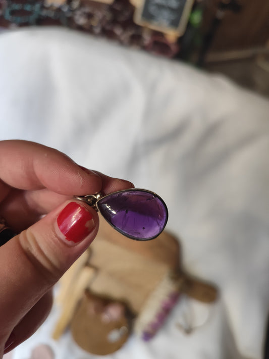 Pendentifs Amethyste Argent