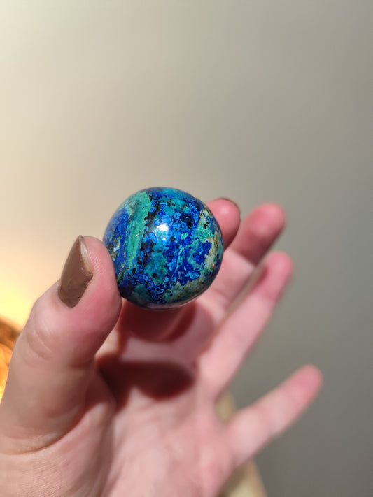 Sphère Azurite Malachite AAA