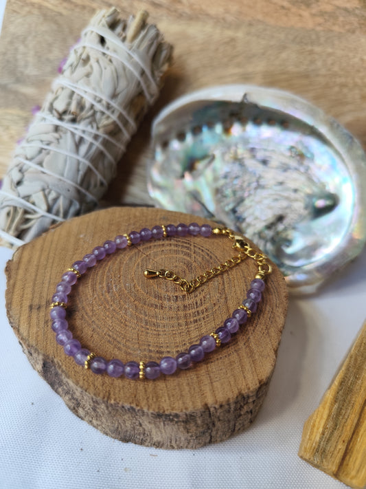 Bracelet Hola en Amethyste