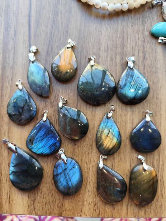 Pendentif Labradorite Extra