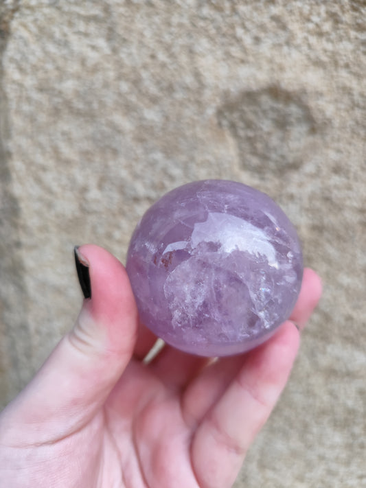 Sphère Amethyste AA lavande