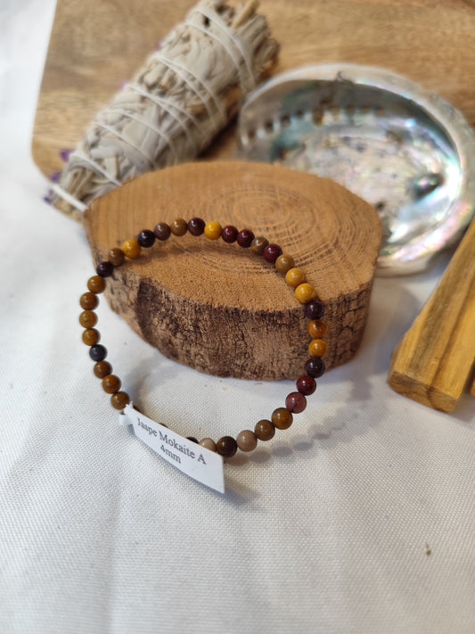 Bracelet Jaspe Mokaite