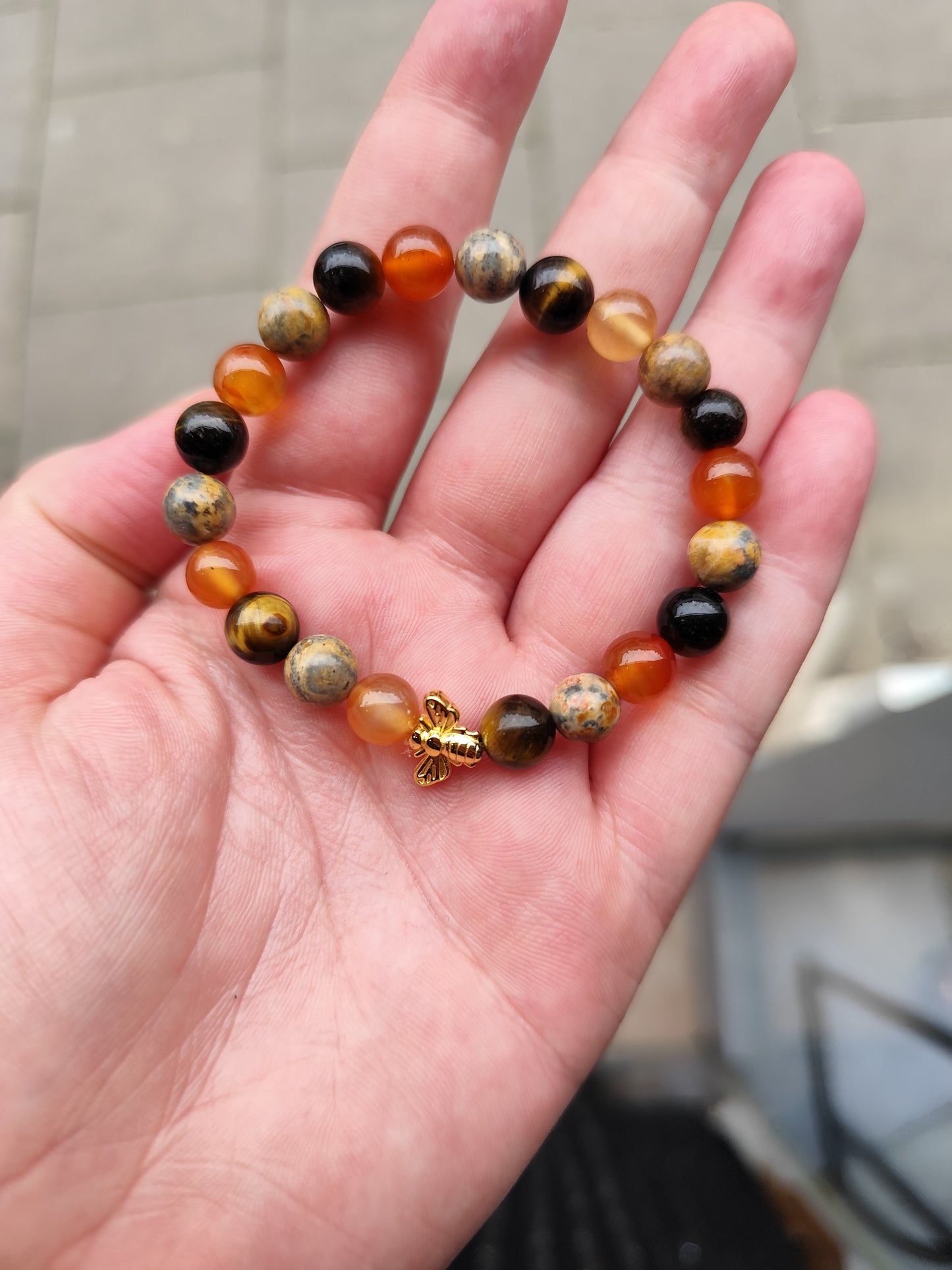 Bracelet Abeille " ancrage doux